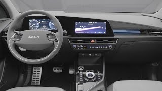 New Kia NIRO 2023  INTERIOR details DIGITAL cockpit views amp trunk space [upl. by Adnerol332]