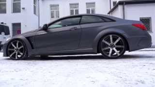 TC Concepts E500 AMG Coupe Exesor widebody Sound Exhaustsystem Sportauspuff [upl. by Enneirb]