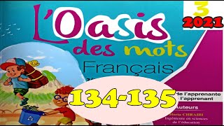 loasis des mots page 134135 loasis des mots 3AEP [upl. by Ahsytal942]