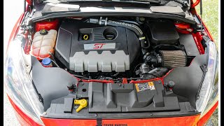 Mountune Intakeinduction install on ford focus stRSFiesta ST [upl. by Nnaeiluj]