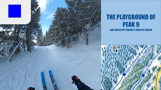 Upper Lehman The Most Fun Blue Run  Breckenridge [upl. by Aisauqal731]