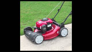 How to fix a mower with a stuck pull cord after tipping it over [upl. by Schuh]