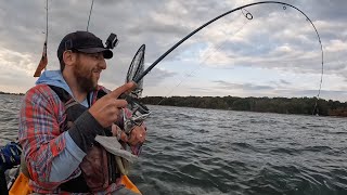 Its TOG Oclock WINDY Western LI Sound Bottom Fishing from a Kayak [upl. by Liuqa]