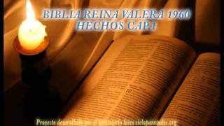 Biblia HabladaBIBLIA REINA VALERA 1960 HECHOS CAP 1 [upl. by Diet]