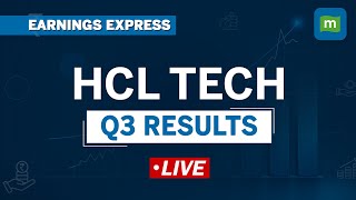 LIVE HCL Tech Reports Q3 Earnings  Management Commentary  Earnings Express [upl. by Marjy796]