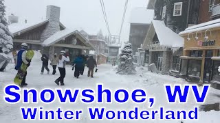 Snowshoe West Virginia is a Winter Wonderland [upl. by Jeaz536]