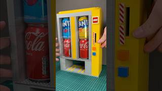 Giant Working Lego Soda Vending Machine lego [upl. by Obie]