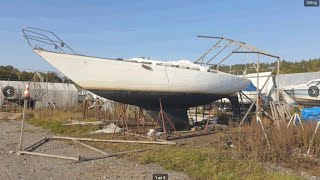 Buying an old 36ft sailboat project from abroad [upl. by Guria490]