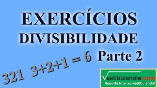 Matemática Zero 20  Aula 10  Critérios de Divisibilidade  parte 2 de 2 [upl. by Ayanahs]