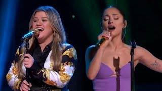 Ariana Grande and Kelly Clarkson SING Britney Spears Celine Dion and More Pop Classics [upl. by Siletotsira]