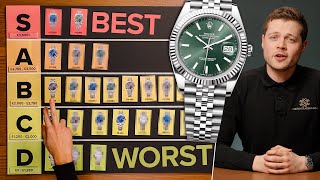 Rolex Datejust 41 Buyers Guide Steel  Dials Ranked Worst to Best [upl. by Llednahs]