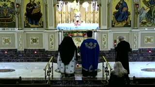 Akathist Hymn to the Theotokos 41219 Assumption Greek Orthodox Church of Chicago IL [upl. by Anod]