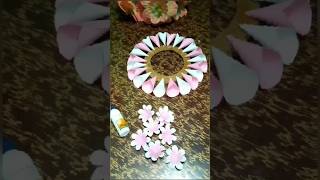 Paper craft flowers wall hanging [upl. by Cecil]