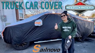 Sailvono Truck amp Car Cover Waterproof All Weather Rain Snow UV Reflective Protection Scratch Proof [upl. by Yhtommit228]