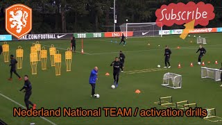 Nederlands National team  Activation drills [upl. by Adeys]