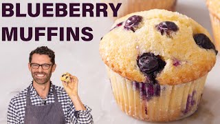 BEST Blueberry Muffins Recipe [upl. by Nnaacissej638]