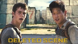 Thomas and Minho solve The Maze The Maze Runner DELETED Scene [upl. by Soluk]