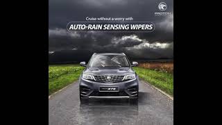 Proton X70  Auto Rain Sensing Wipers [upl. by Mungam587]