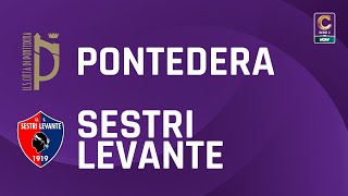 Pontedera  Sestri Levante 41  Gli Highlights [upl. by Mctyre]