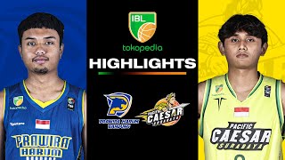 Highlight Prawira Harum Bandung vs Pacific Caesar Surabaya  3 March 2024  IBL Tokopedia 2024 [upl. by Drannek]