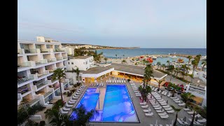 Limanaki Beach Hotel amp Suites 4  Лиманаки Бич отель Сьютес  Кипр Айя Напа  обзор отеля пляж [upl. by Diena]