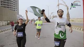 KARACHI MARATHON 2024  TEAM PRR [upl. by Eckardt]