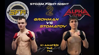 STORM FIGHT NIGHT II 2332024 České Budějovice  Grohman vs Stomatov [upl. by Phip]