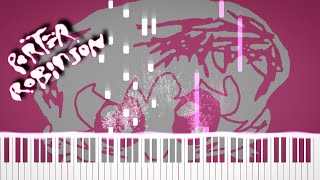 Porter Robinson  Cheerleader Piano Cover  SHEET MUSIC amp MIDI [upl. by Aerb]