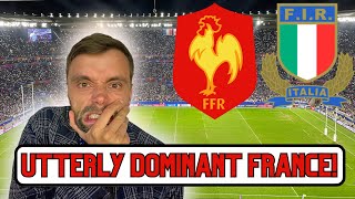 France vs Italy REACTION from Lyon [upl. by Campbell]