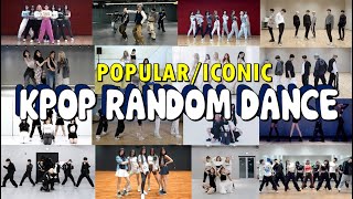 KPOP RANDOM DANCE MIRRORED POPULAR amp ICONIC [upl. by Tarton]