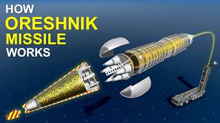 Oreshnik Hypersonic Missile  How Russian Intercontinental Ballistic Nuclear Missile Works [upl. by Reivaj226]