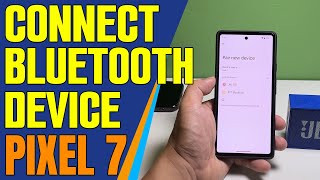 How To Pair Or Connect Bluetooth Device With Google Pixel 7 [upl. by Arrik]