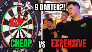 CHEAP VS EXPENSIVE DARTS 9 DARTER [upl. by Nostrebor]