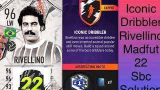 Iconic Dribbler Sbc Rivellino Madfut 22 Sbc Soltution [upl. by Myrt]