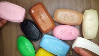 ASMR Soap opening HAUL no music no talkingLeisurely Unpacking soap [upl. by Dolli903]