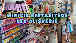 ART VLOG  MİNİCİK KIRTASİYEDE DEV ALIŞVERİŞ YAPIYORUM 🛍️ [upl. by Waddell]