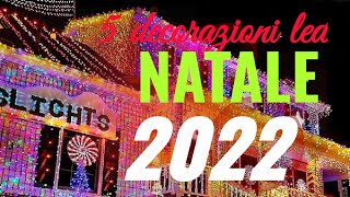 5 addobbi natalizi LED  PER ALBERO ED ESTERNO NOVITA 2022 AMAZON ❄🎄✨ [upl. by Savory842]