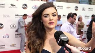 Lucy Hale Billboard Music Awards Red Carpet 2014 [upl. by Siuqaj]