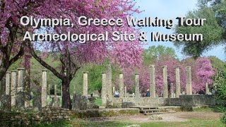 Olympia Greece Walking Tour Archeological Site amp Museum at Birthplace of Olympics [upl. by Dugald476]