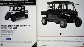 2024 Polaris Ranger Northstar vs 2024 Canam defender limited which to buy [upl. by Yroger]