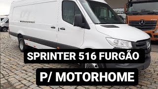 Sprinter 516 Furgão Rodado Duplo para motorhome [upl. by Wolf]