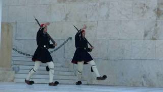 TOMB OF THE UNKNOWN SOLDIERSYNTAGMA SQUAREATHENSGREECE [upl. by Banyaz]