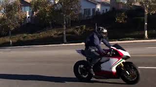 DUCATI V4R 2023 Panigale Termignoni full exhaust sound [upl. by Arraik]