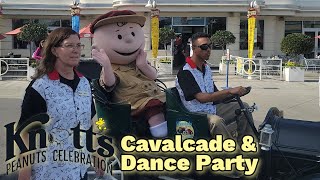 Knotts PEANUTS Celebration 2024 – quotPeanuts On the Goquot Cavalcade amp Dance Party  Knotts Berry Farm [upl. by Johanna]