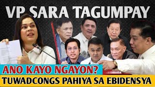 PASOK SA PATIBONG NI VP SARA ANG MGA TAMPALASAN  GUMUHO ANG PANGARAP NI TRILILING [upl. by Noirrad]