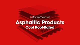 Asphaltic Cool RoofRated Products  GAF Roofing [upl. by Essirehc]