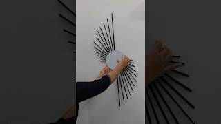 Diy Wall Decor  Wall Decor From Waste Materials shorts walldecor diy [upl. by Ecilahc]