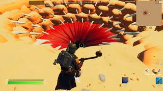 Boba Fett Visits Sarlacc Pit in Fortnite [upl. by Newbill]