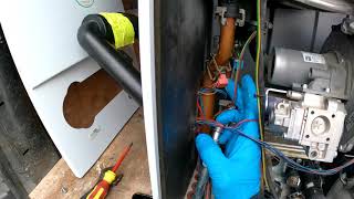 Vaillant EcoTec Pro  Changing The Flow amp Return NTC Sensors Fault Codes In Description [upl. by Cates]