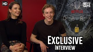 Louis Hofmann amp Lisa Vicari  Netflix Dark Season 1 Exclusive Interview [upl. by Weirick]